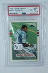 Barry Sanders 1989 Topps Traded Rookie Card - PSA 8.5