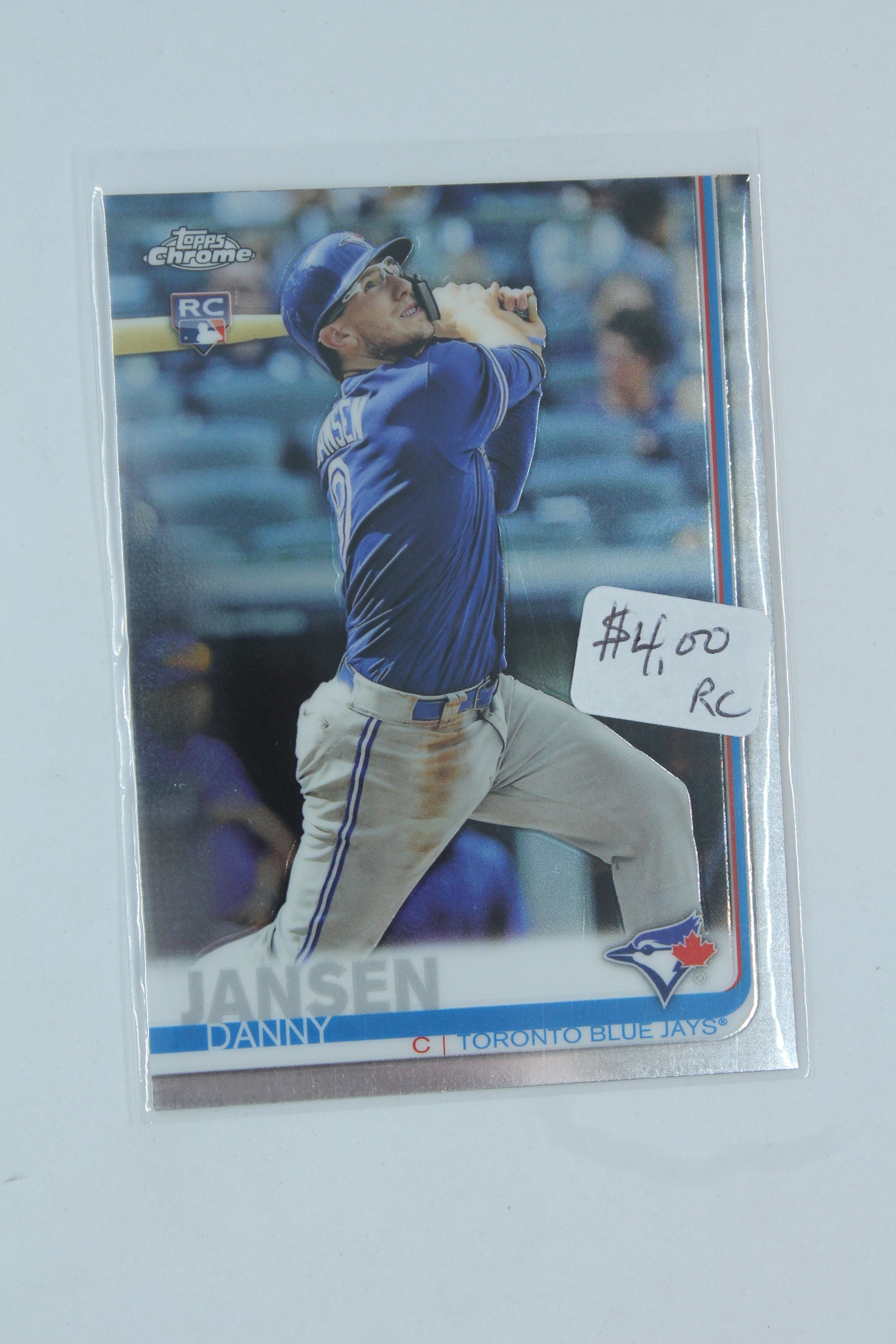 Danny Jansen 2019 Topps Chrome Rookie Card