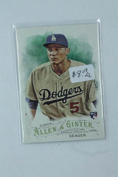 Corey Seager 2016 Allen & Ginter's Rookie Card