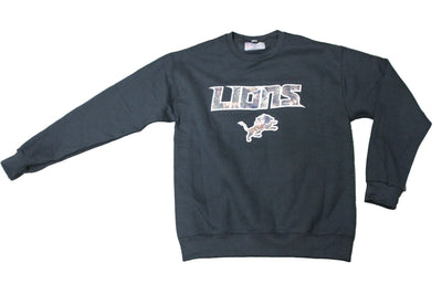 NFL Detroit Lions Men's NFL Apparel Camo Long Sleeve (black)