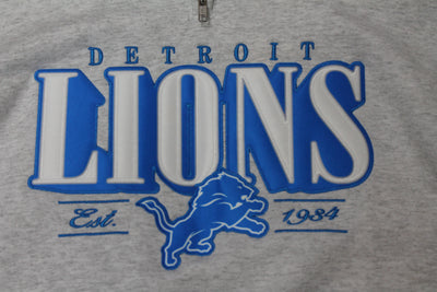 NFL Detroit Lions Men's NFL Apparel 1/4 Zip Pullover