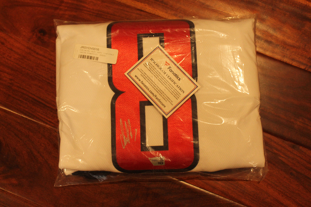 Alex Ovechkin Washington Capitals Autographed White Fanatics Breakaway Jersey