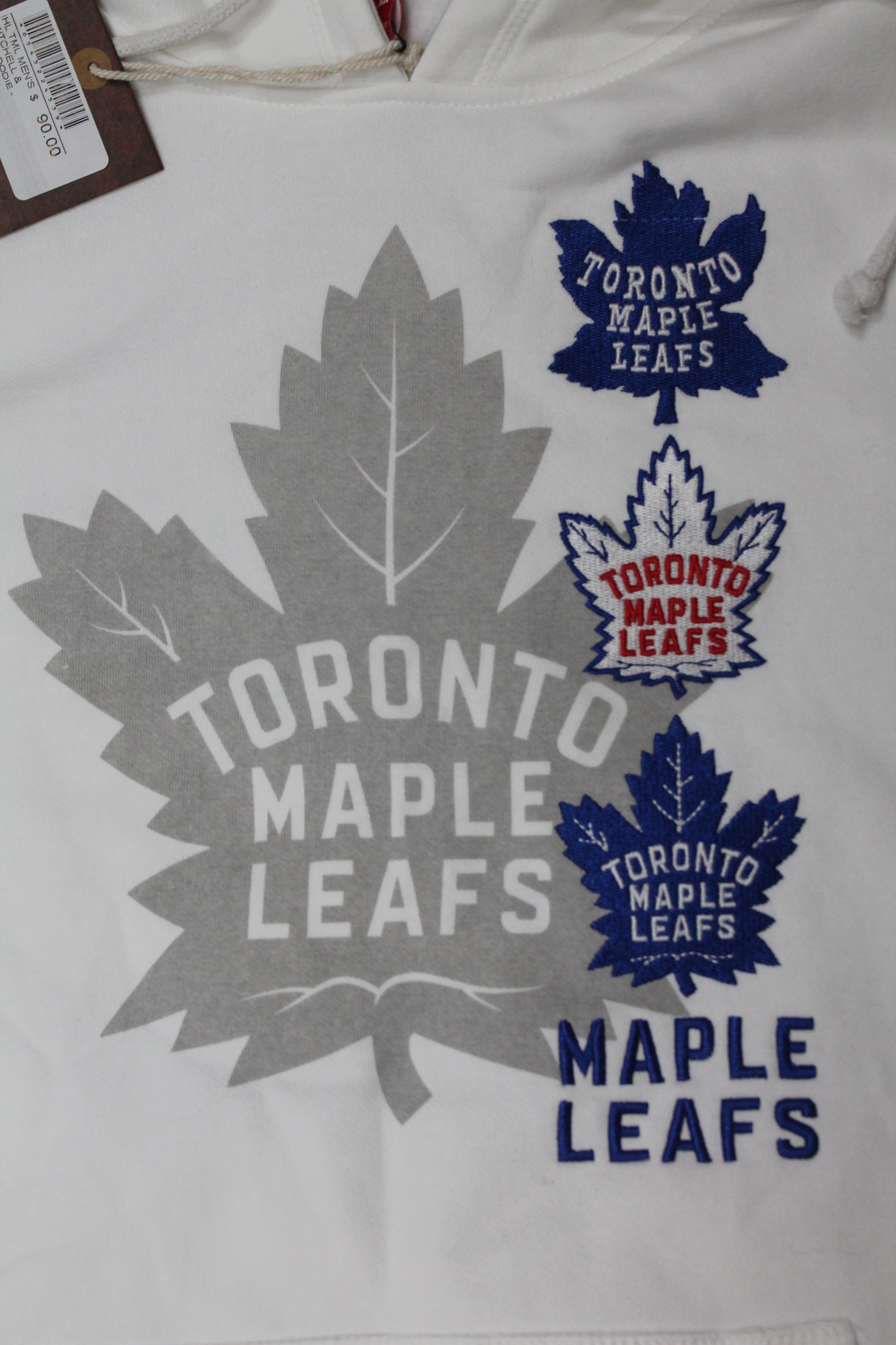 NHL Toronto Maple Leafs Men's Mitchell & Ness Hoodie - XXLarge