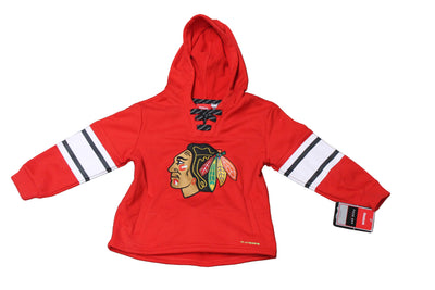 NHL Chicago Blackhawks Kids Reebok Face Off Jersey Hoodie