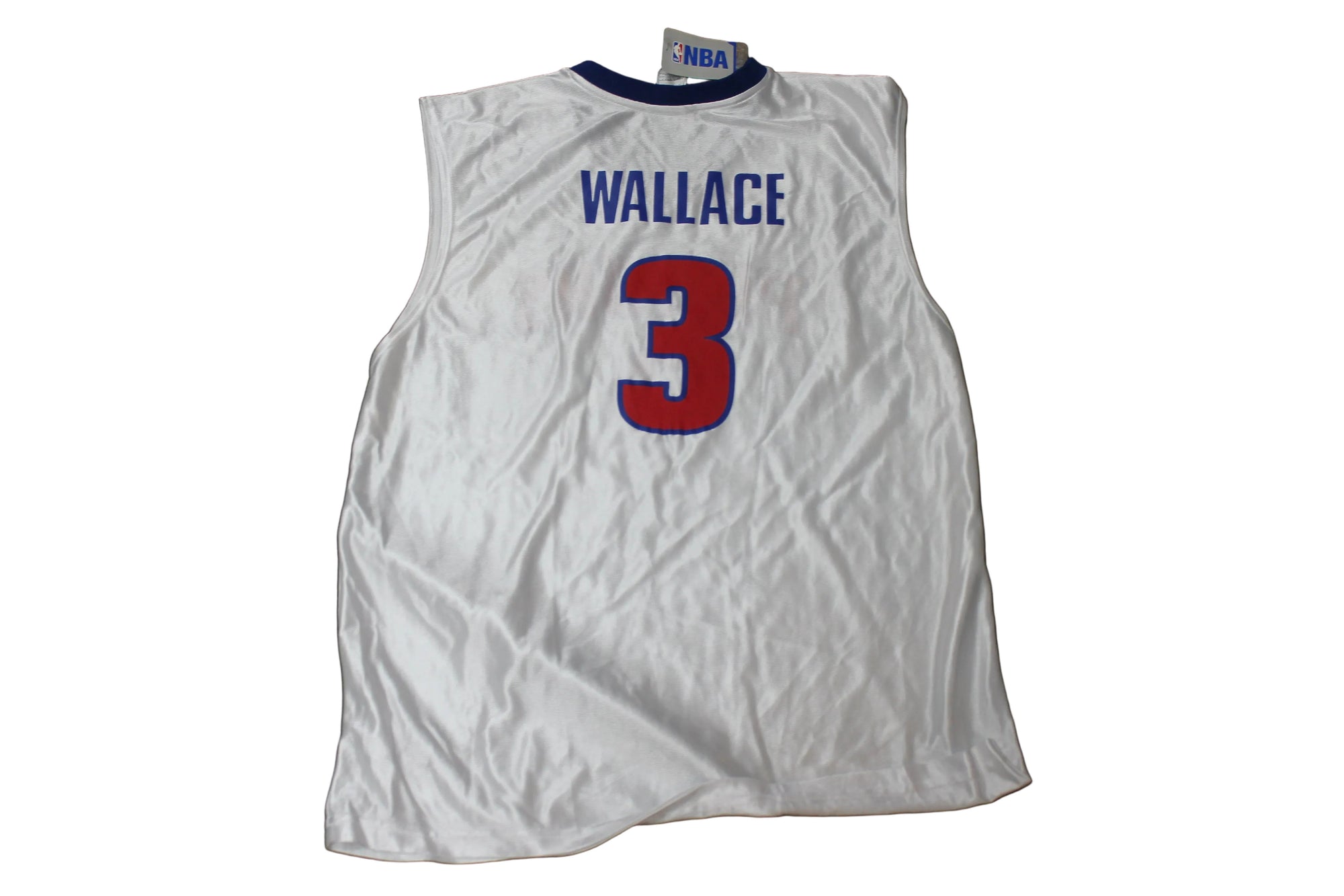NBA Detroit Pistons Men's Ben Wallace Replica #3 Jersey - XLarge
