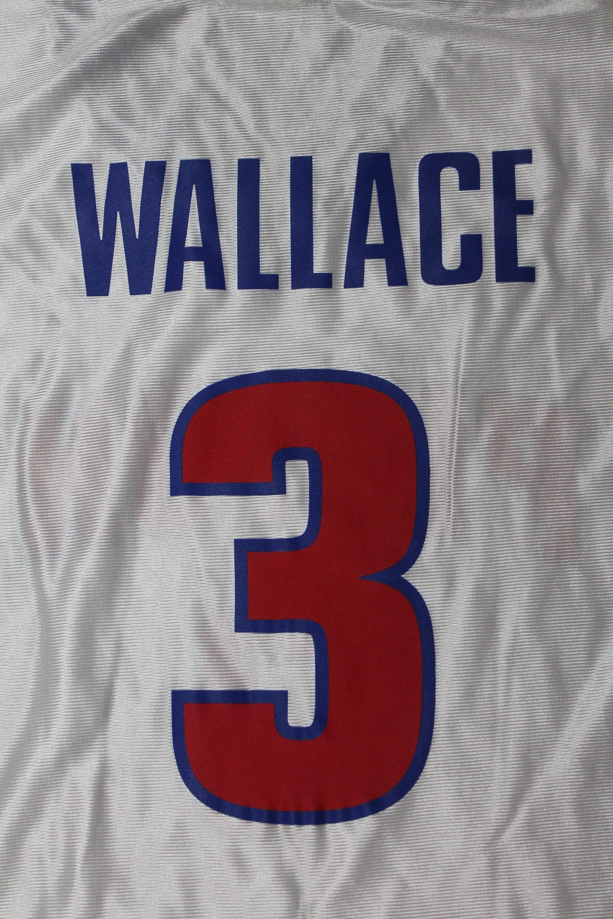 NBA Detroit Pistons Men's Ben Wallace Replica #3 Jersey - XLarge