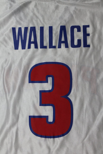NBA Detroit Pistons Men's Ben Wallace Replica #3 Jersey - XLarge