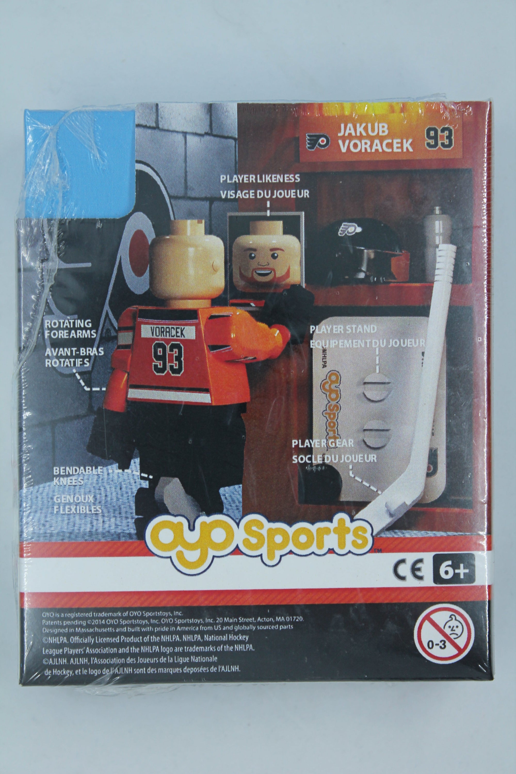 Jakub Voracek OYO Figure (Generation 2 Series 2) Philadelphia Flyers