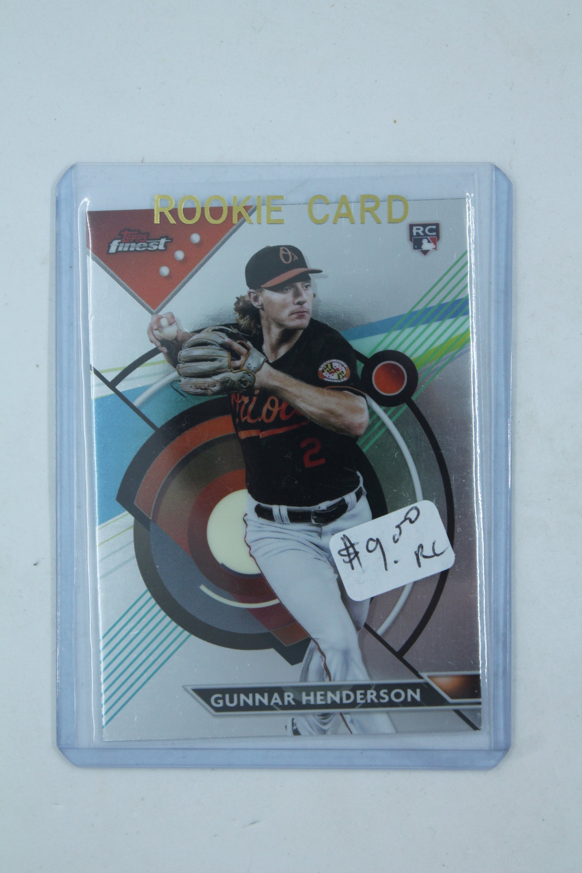 Gunnar Henderson 2023 Topps Finest Rookie Card