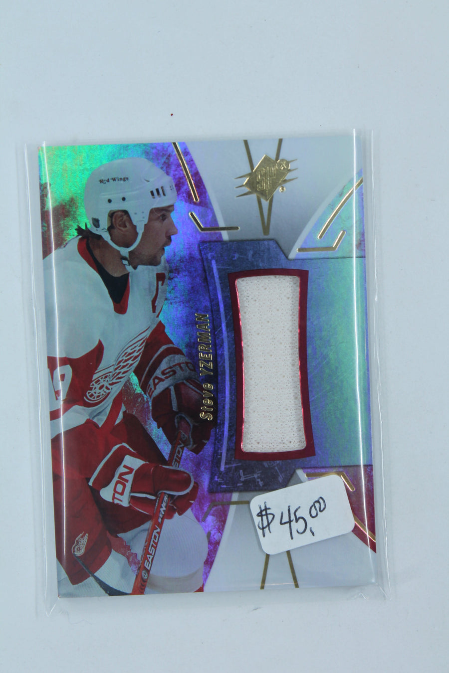 Steve Yzerman  2016-17 SPx - [Base] - Red Material #13 Stars and Legends - HOF