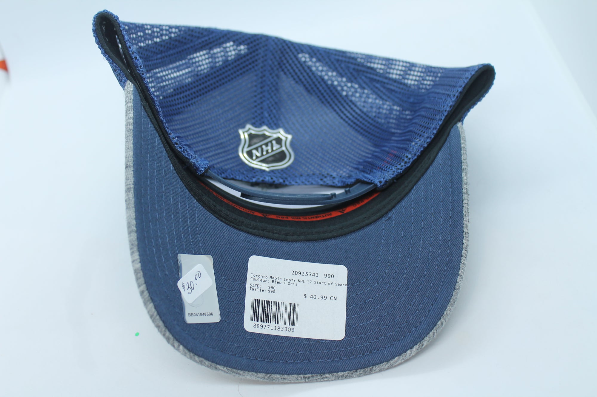 NHL Toronto Maple Leafs Adidas Start of Season 17 Snapback Hat