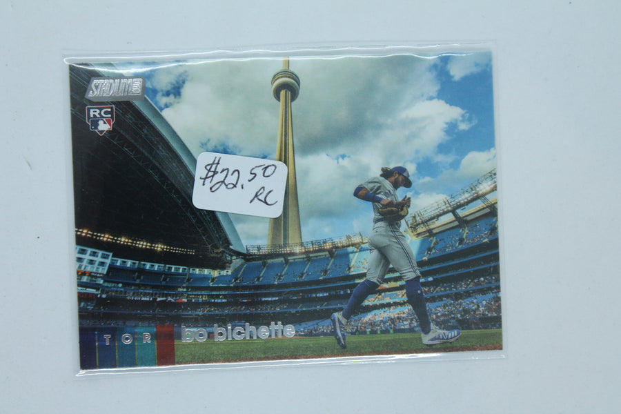 Bo Bichette 2020 Topps Stadium Club Rookie Card