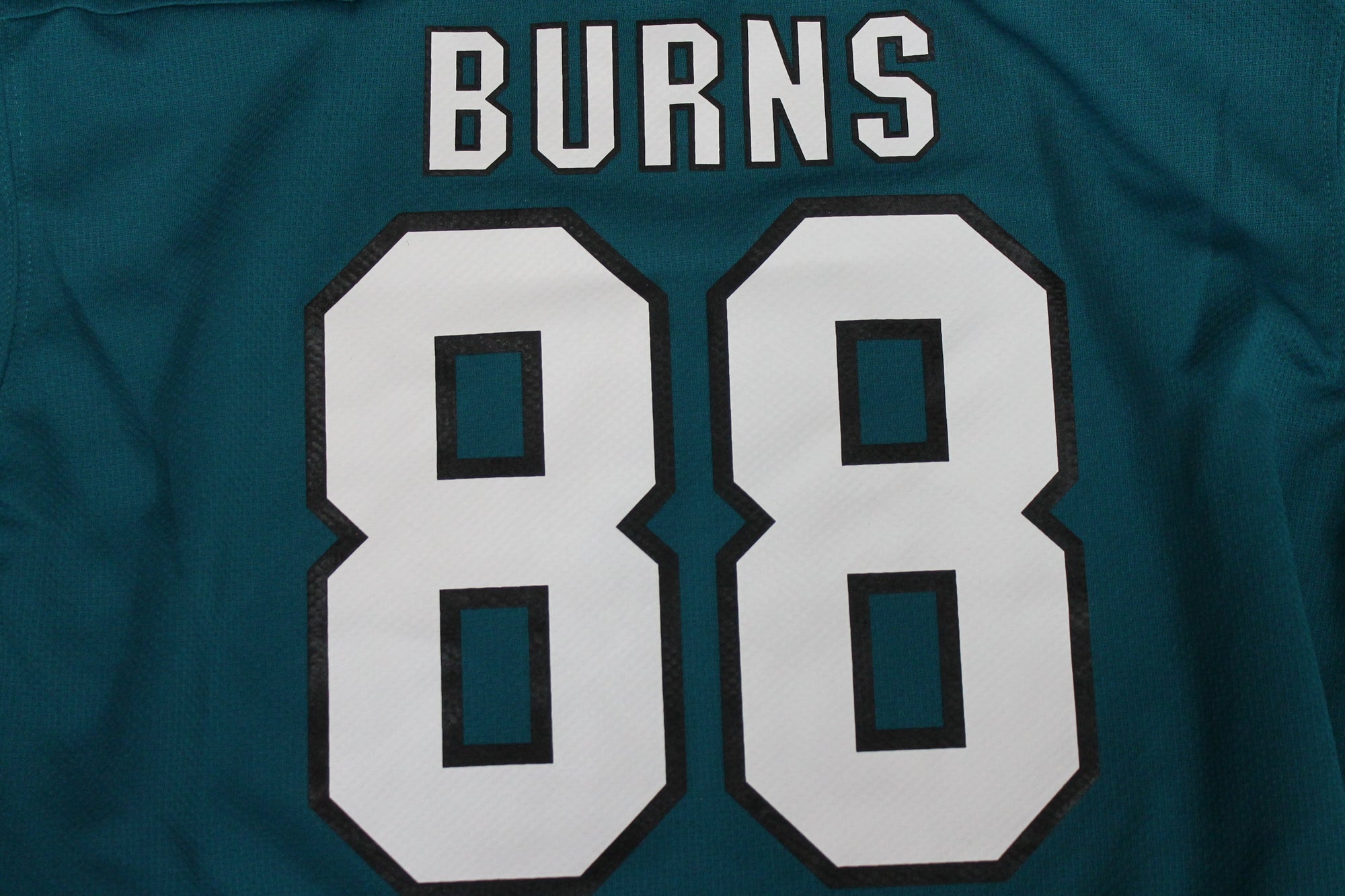 NHL Fanatics - Youth San Jose Sharks Burns #88 Replica Home Jersey (Sale)