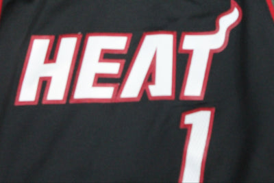NBA Miami Heat Chris Bosh #1 Adidas Swingman Youth Jersey - Medium