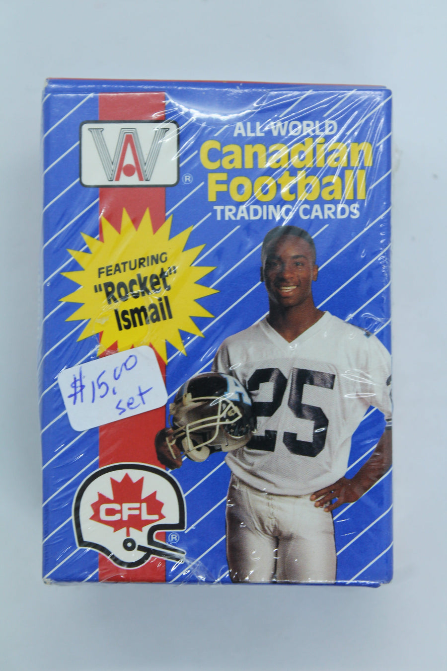 1991 AW Sports All World Canadian Football Unopened Complete Set Box 110 Cards