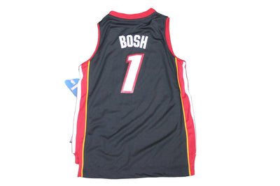 NBA Miami Heat Chris Bosh #1 Adidas Swingman Youth Jersey - Medium