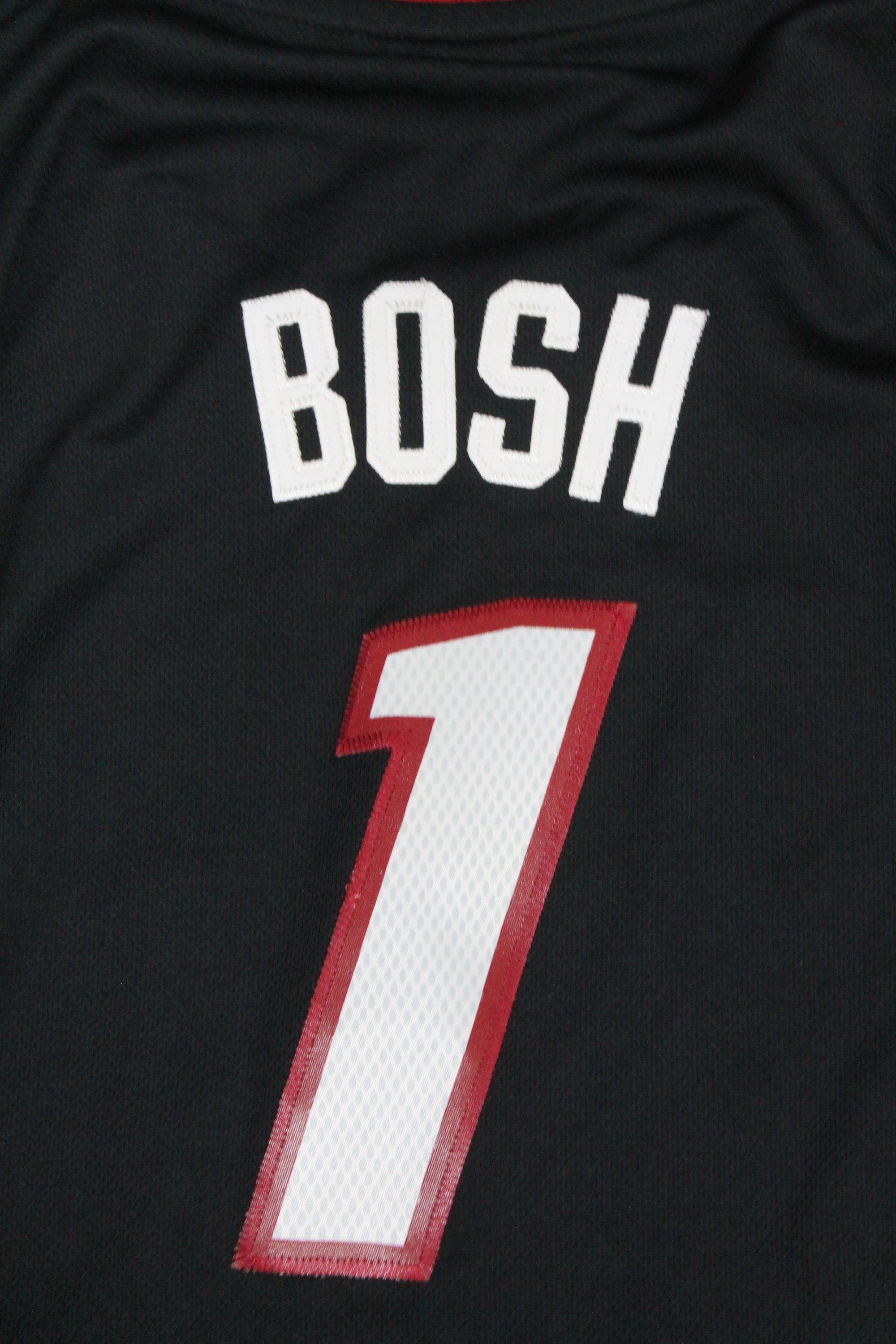 NBA Miami Heat Chris Bosh #1 Adidas Swingman Youth Jersey - Medium