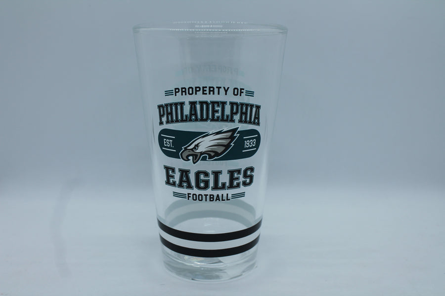 NFL Philadelphia Eagles 16 oz Property of Mixing Glass