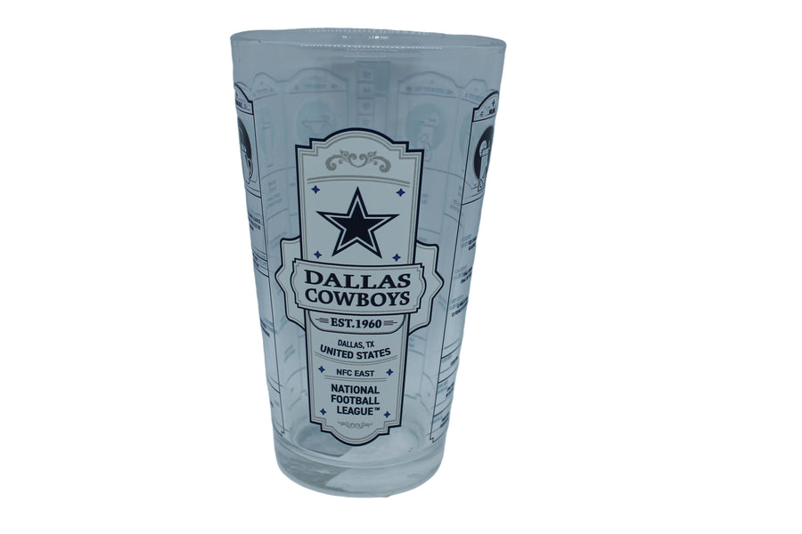 NFL Dallas Cowboys 16 oz Bartender Mixing Glass