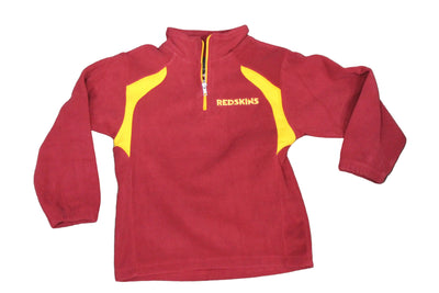 NFL - Team Apparel - Kids Washington Redskins 1/4 Zip Sweater - Size 7