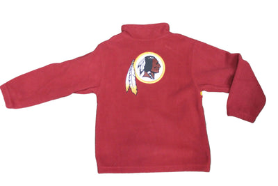 NFL - Team Apparel - Kids Washington Redskins 1/4 Zip Sweater - Size 7