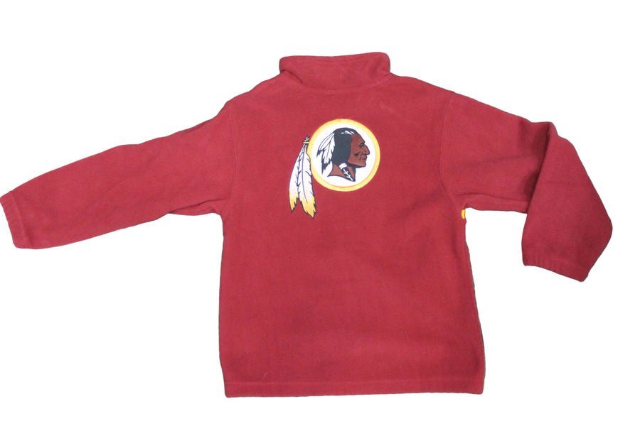 NFL - Team Apparel - Kids Washington Redskins 1/4 Zip Sweater - Size 7