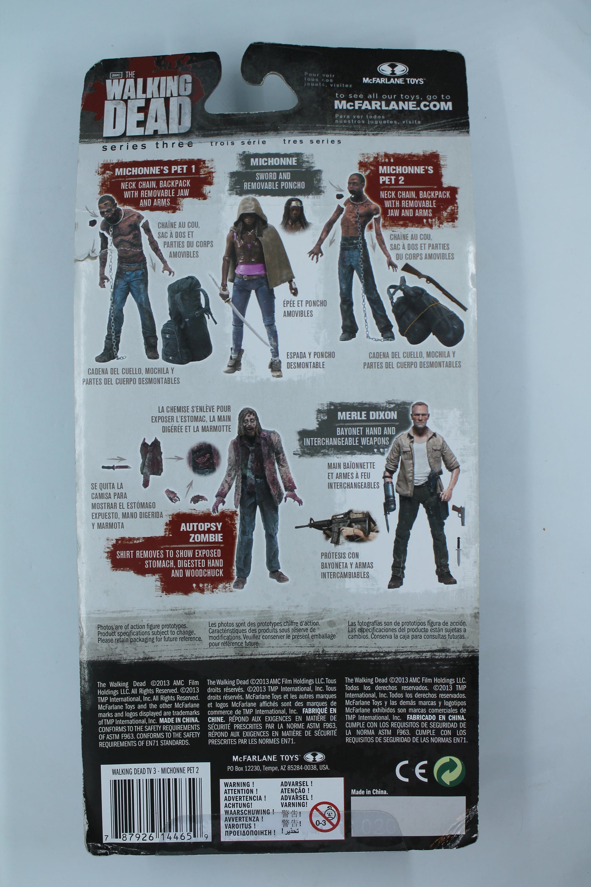 AMC Michonne's Pet 2 The Walking Dead McFarlane - TV Series 3