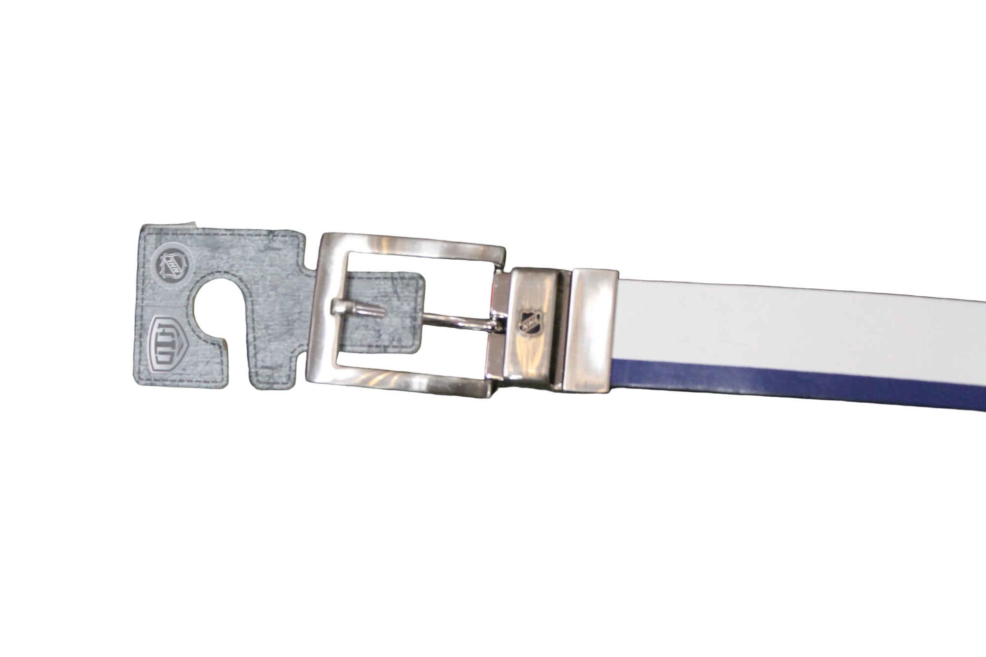 NHL Edmonton Oilers Men's Old Time Hockey Hyde Leather Reversible Belt