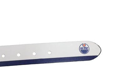 NHL Edmonton Oilers Men's Old Time Hockey Hyde Leather Reversible Belt
