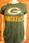 NFL Green Bay Packers Womens "Burnt Out" Tee - online only