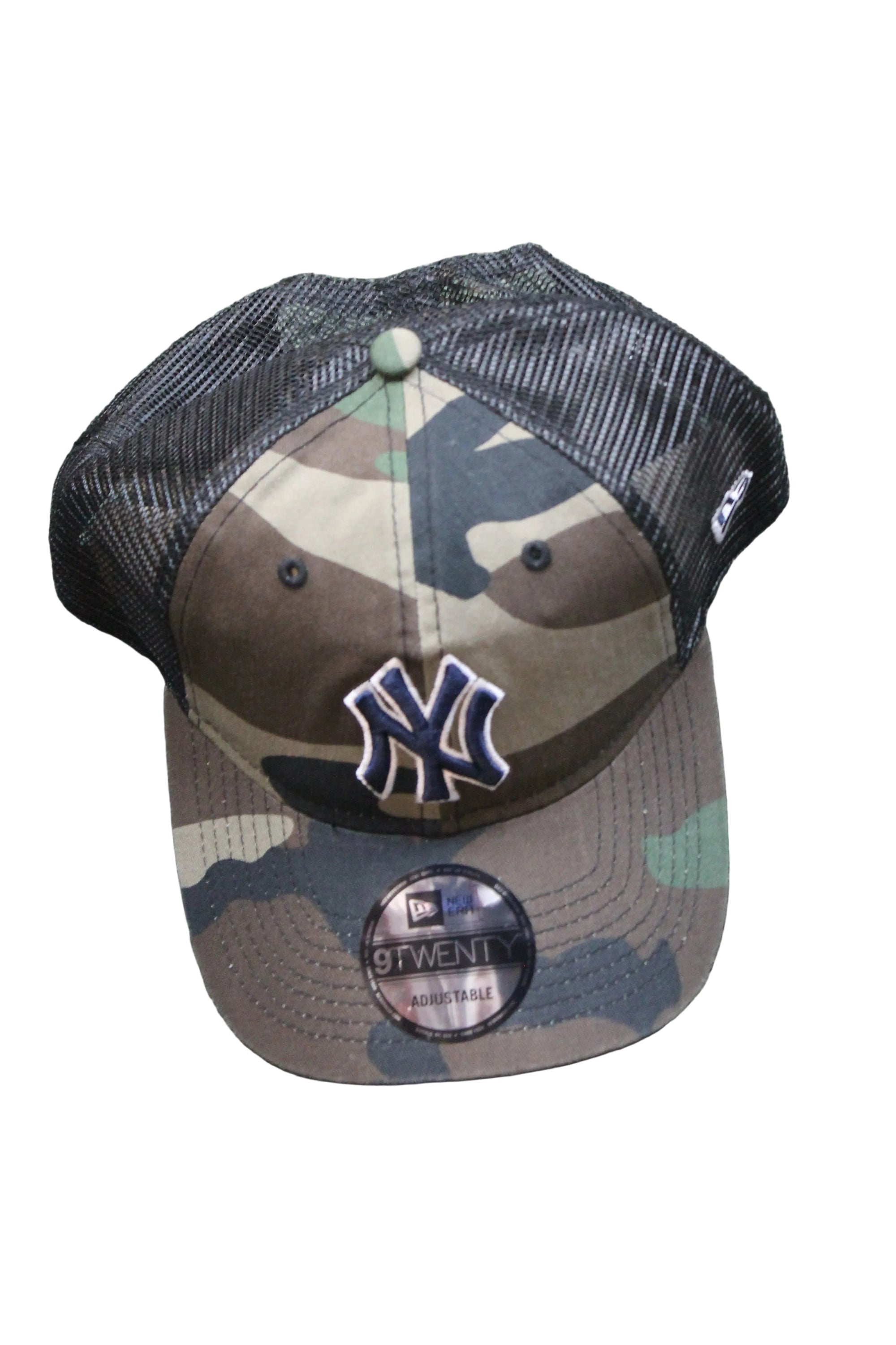 MLB New York Yankees New Era Trucker Camo Snapback hat