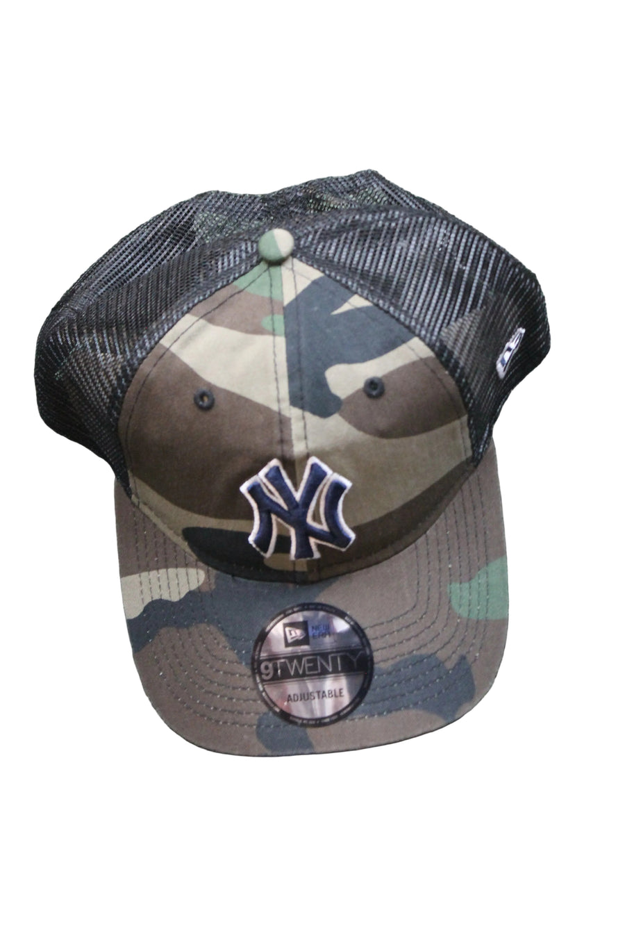MLB New York Yankees New Era Trucker Camo Snapback hat