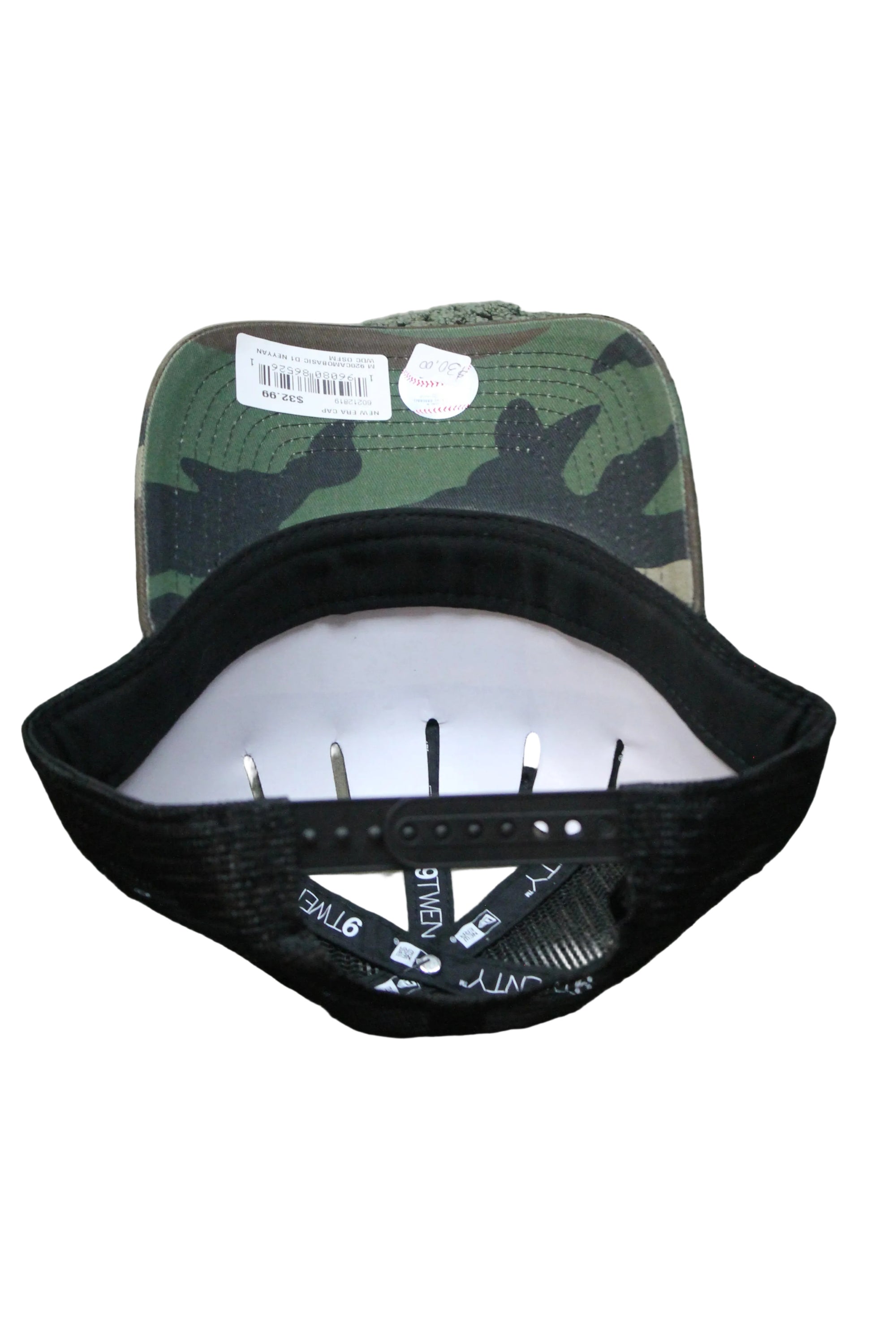 MLB New York Yankees New Era Trucker Camo Snapback hat
