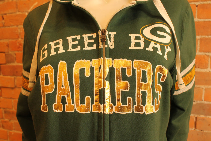 NFL Green Bay Packers Womens L Zip Hoodie - online only