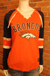 NFL Denver Broncos Womens Lacer Long Sleeve Tee - online only