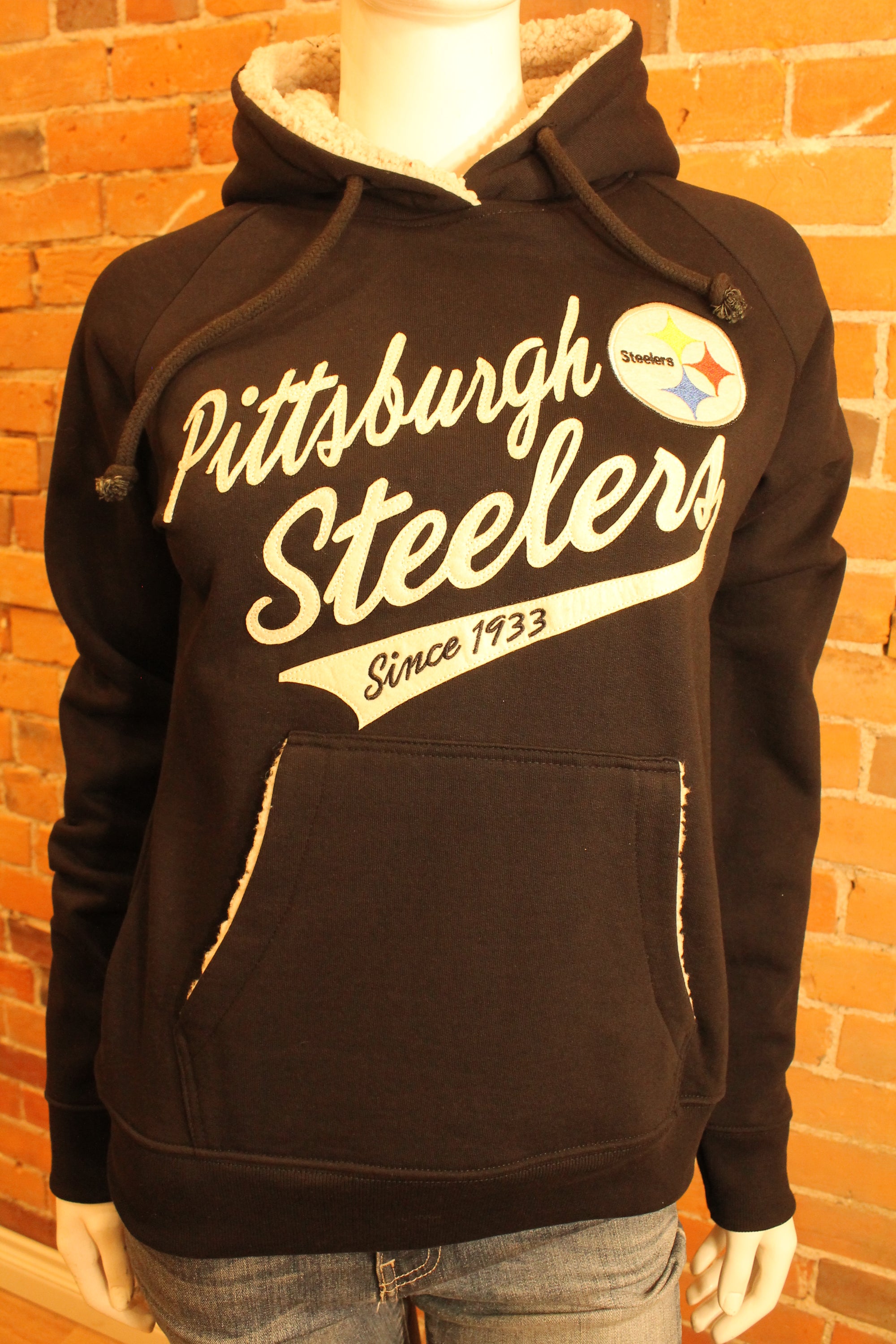 NFL Pittsburgh Steelers Womens OTF Hoodie - online only