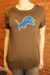 NFL Detroit Lions Womens Soft Grey Tee - online only