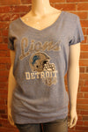 NFL Detroit Lions Womens Soft Blue Tee - online only