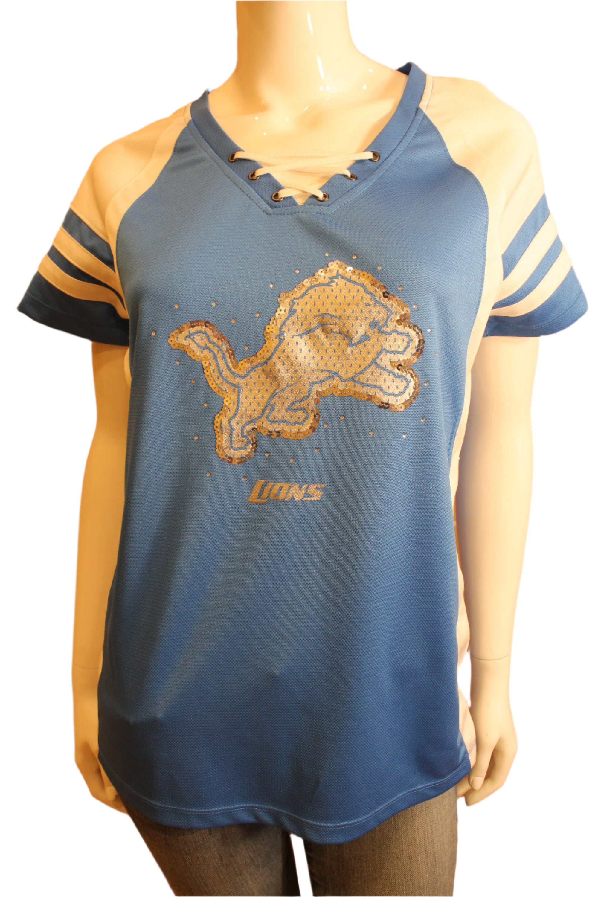 NFL Detroit Lions Womens L Fashion Jersey - online only