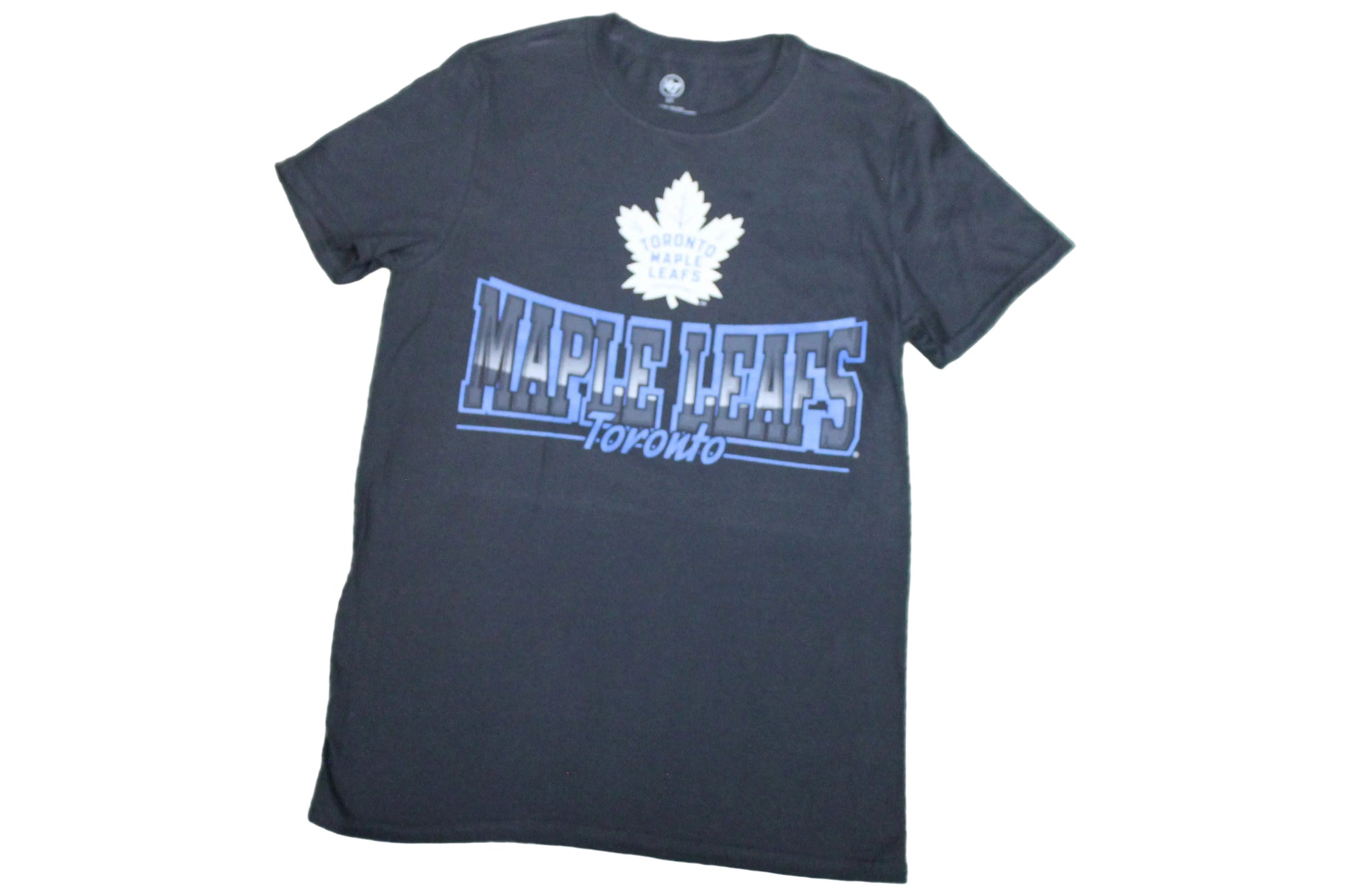 NHL Toronto Maple Leafs '47 Brand Men's Black Knight Tee - Small