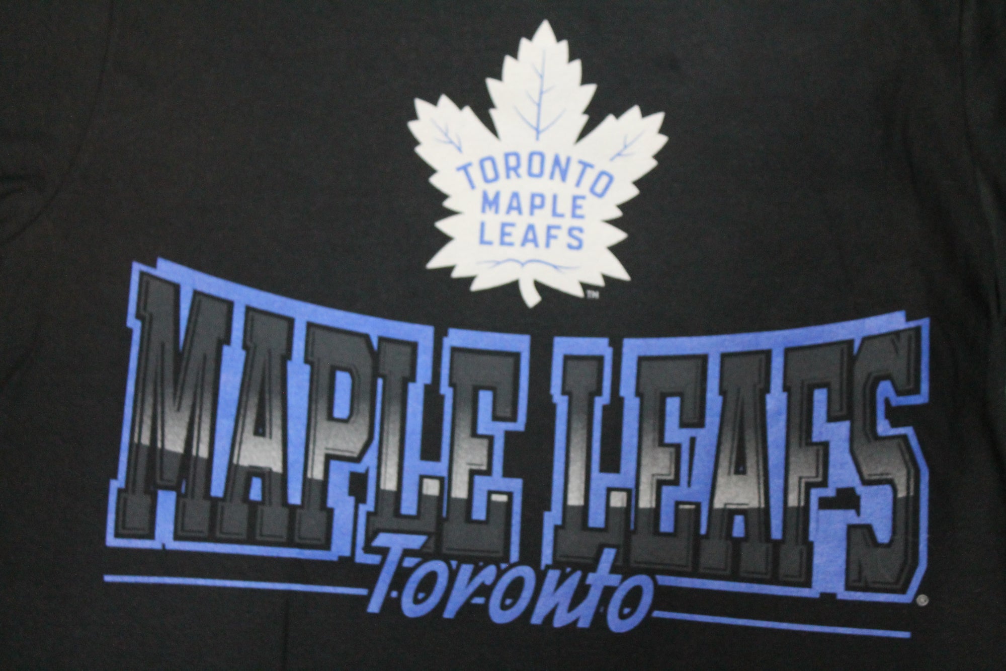 NHL Toronto Maple Leafs '47 Brand Men's Black Knight Tee - Small