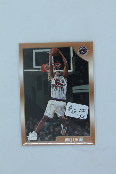 Vince Carter 1998-99 Topps Rookie Card