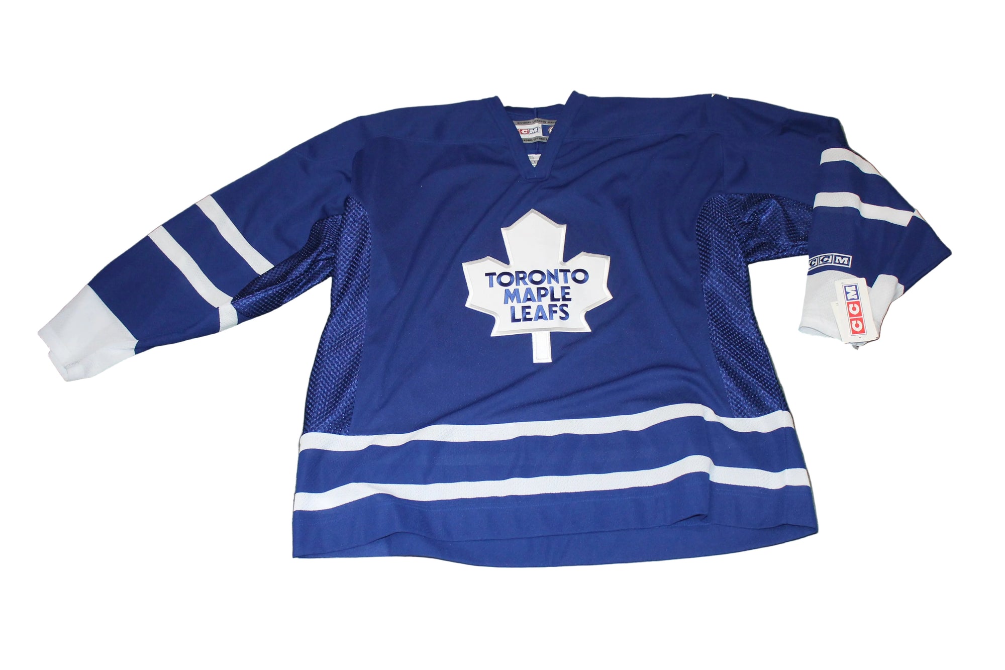 NHL Toronto Maple Leafs Men's CCM "Old Leaf" Home Jersey - XXLarge (SALE)