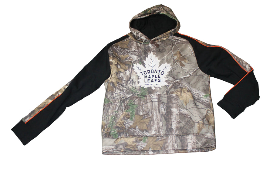 NHL Toronto Maple Leafs Men's Realtree Decoy OTH Camo Hoodie - Medium