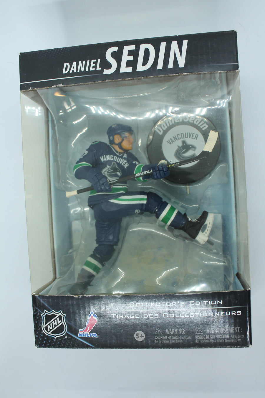 Daniel Sedin Mcfarlane Canadien Tire Collector's Edition Figure