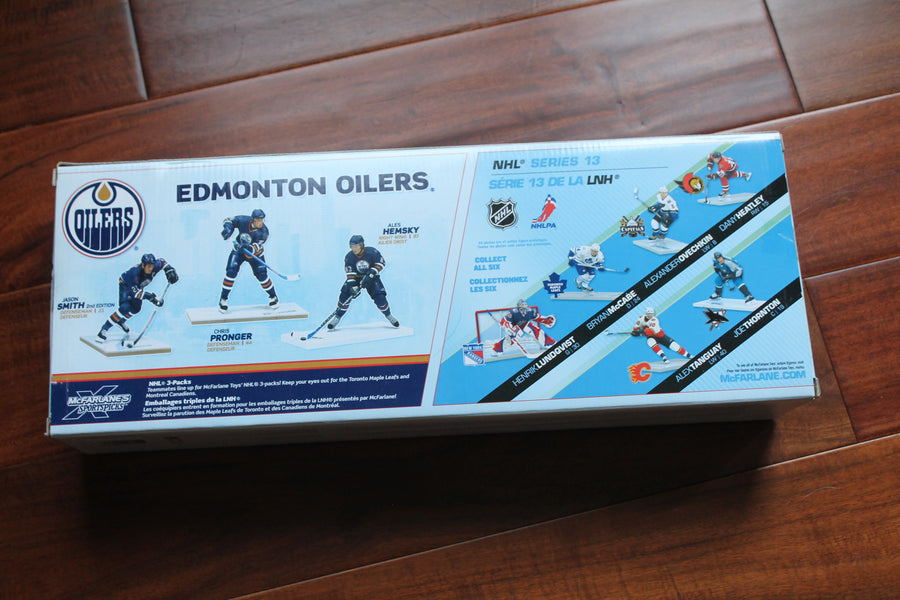 Edmonton Oilers 2006 McFarlane Toys NHL Sport Picks Series 13 Action Figures - 3 Pack