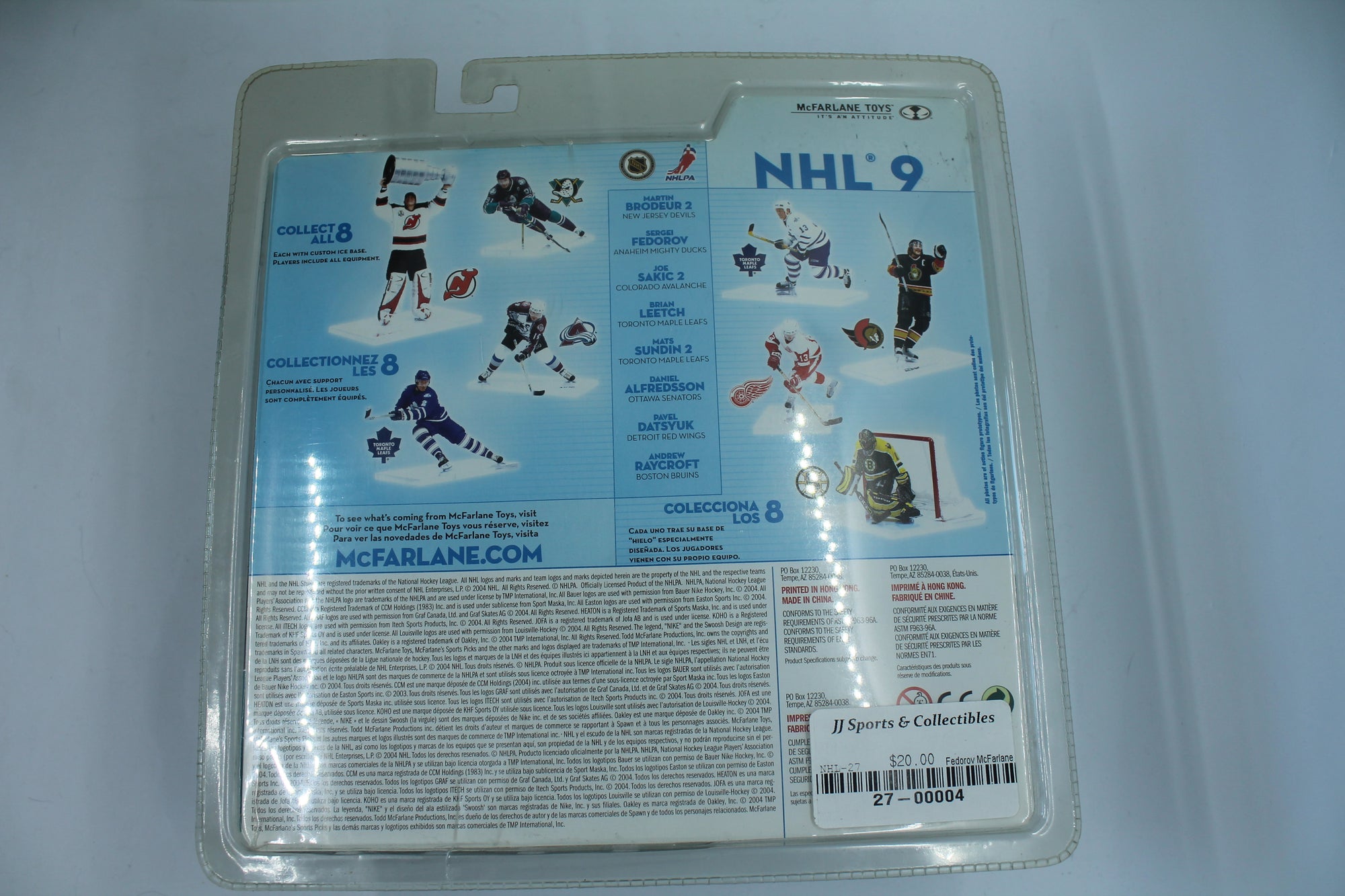 Sergei Fedorov McFarlane Series 9 - Anaheim Ducks (2004)