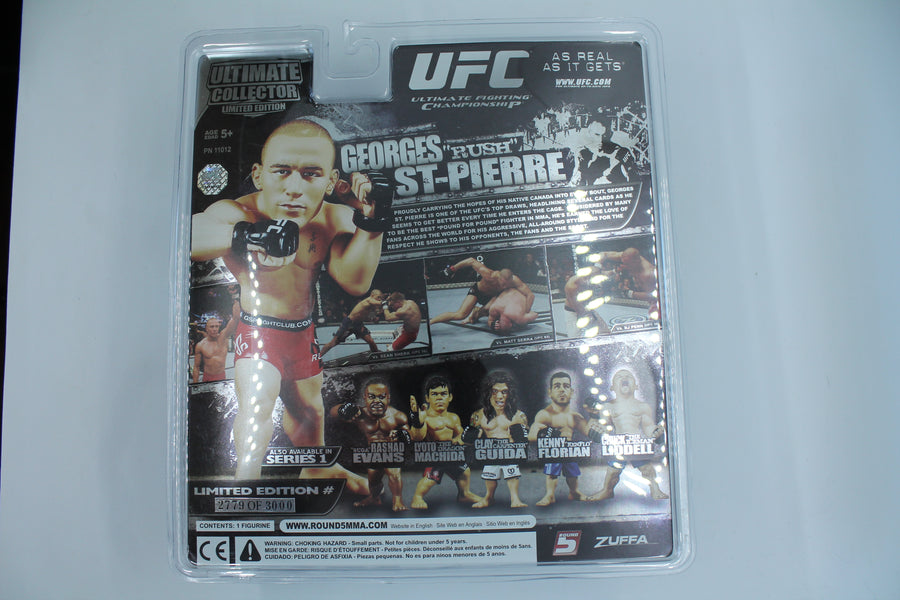 George "Rush" St. Pierre Series 1 UFC Ultimate Collector 2009 ACTION FIGURE Limited Edition