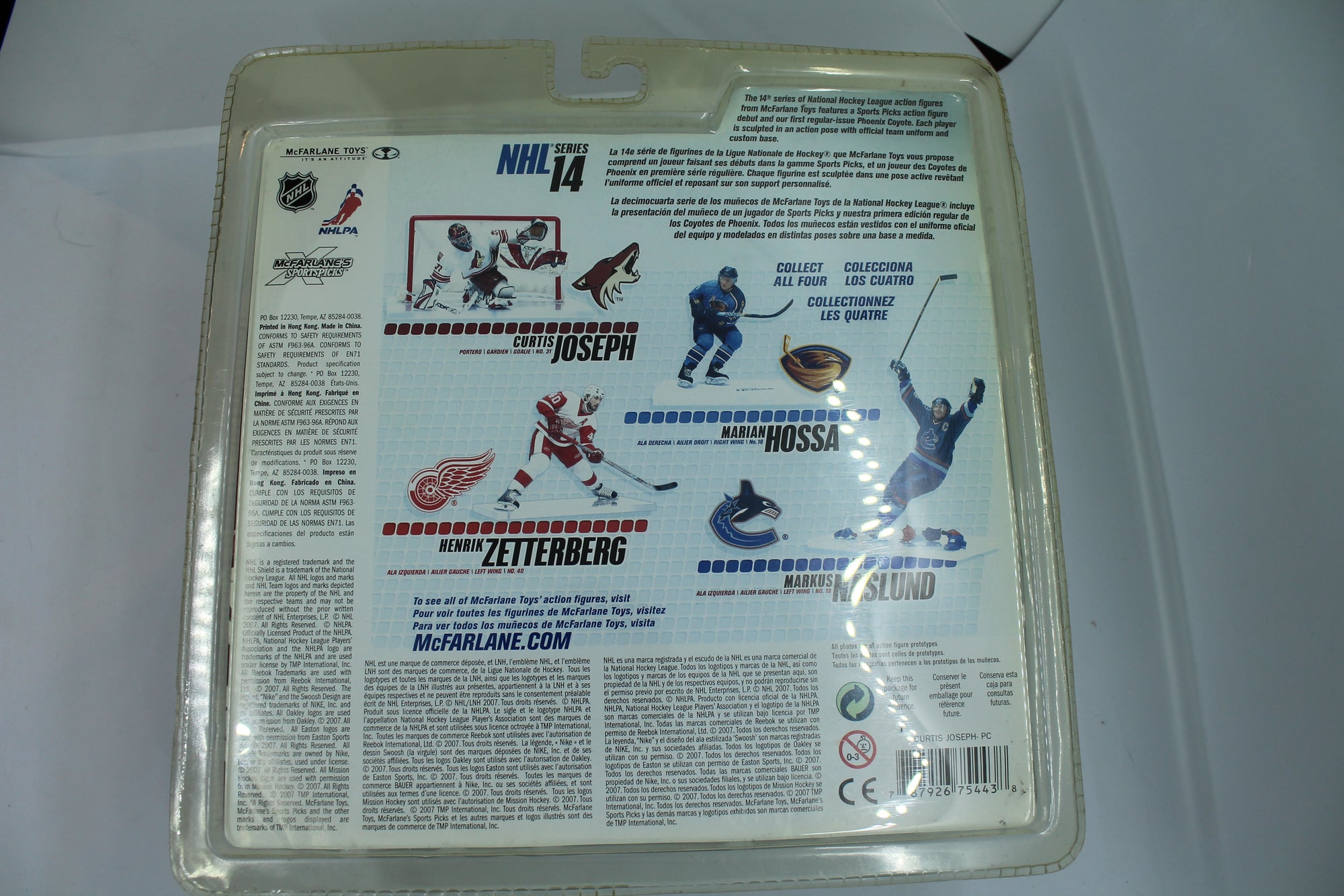 Curtis Joseph McFarlane Series 14 Action Figure - Phoenix Coyotes 2007