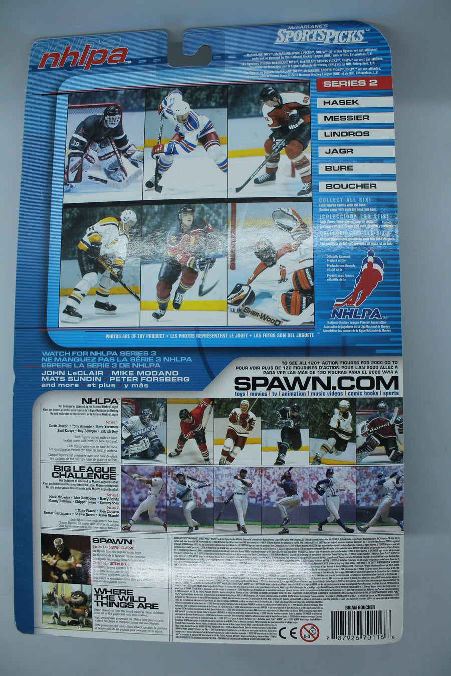 Brian Boucher McFarlane Series 2 - NHLPA (2000)